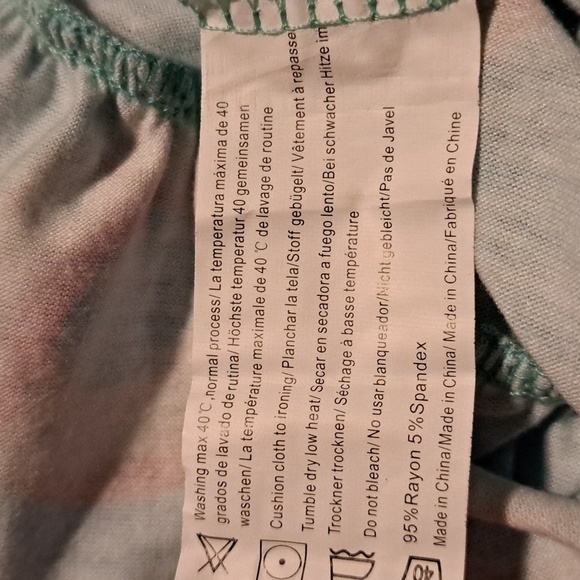 Ekouaer girls size 130 or 8 donut nightgown, 95% rayon new - Picture 6 of 6